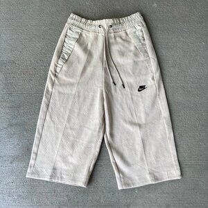 Nike Women’s Tech Pack Mesh Baggy Cargo Pants Beige Y2K Size Small